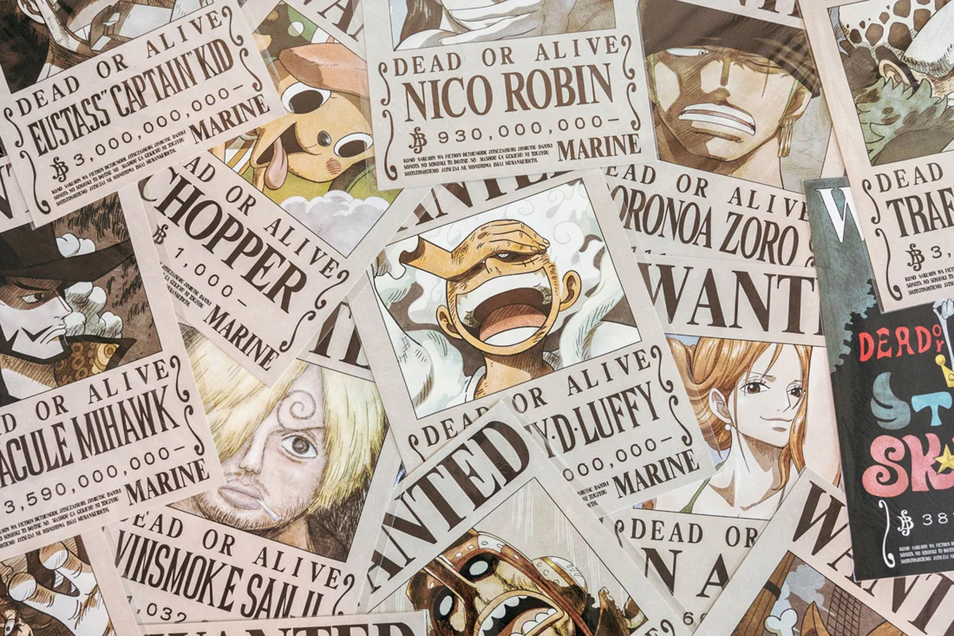 One Piece Prodotti confezionati