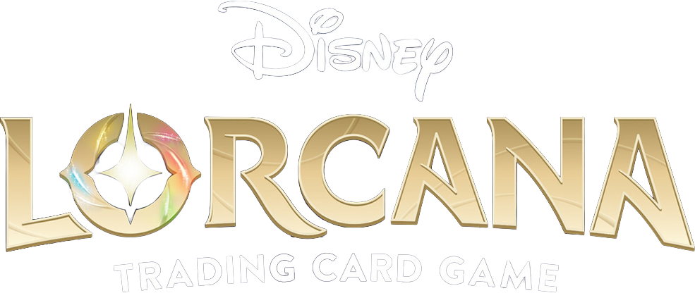 Logo Disney Lorcana collegato ai prodotti del gioco di carte
