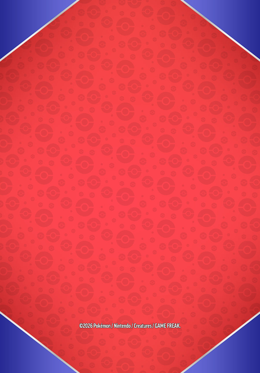 Scopri gli accessori Pokémon su sfondo rosso con pattern ripetuto
