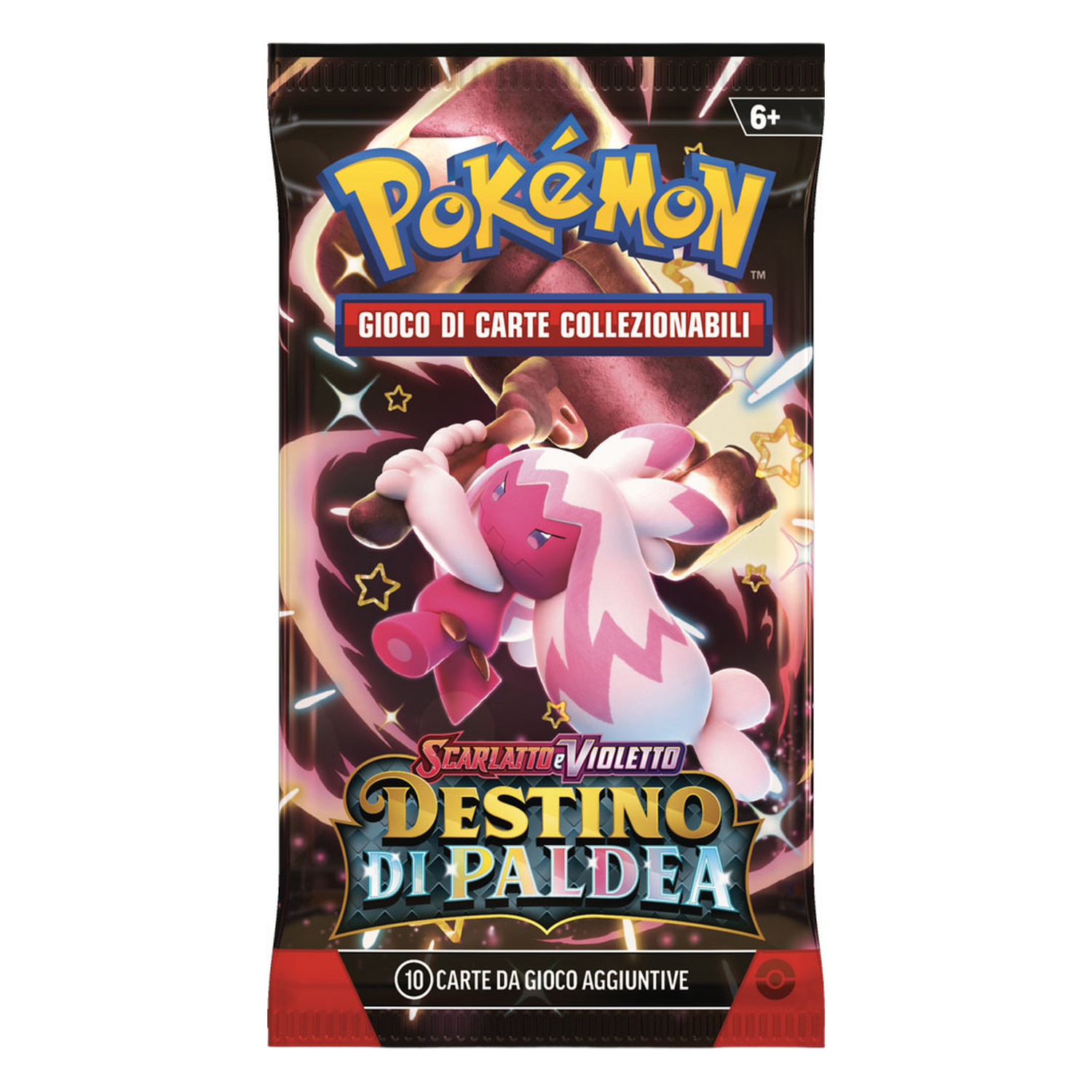 Scarlatto e Violetto Destino di Paldea PAF busta 10 carte Artwork Tinkaton (IT)