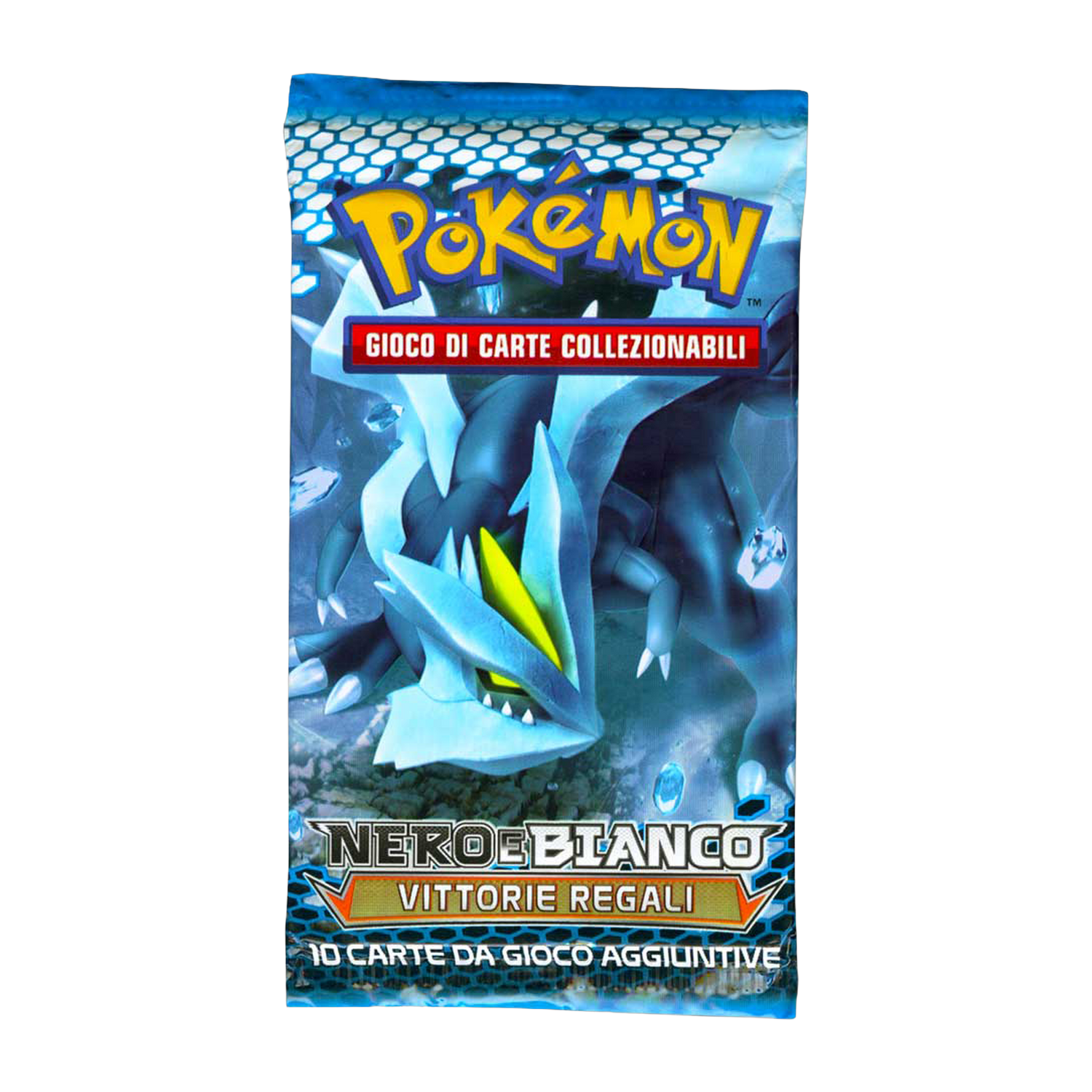 Nero e Bianco Vittorie Regali NVI Artwork Kyurem Busta 10 Carte (IT)