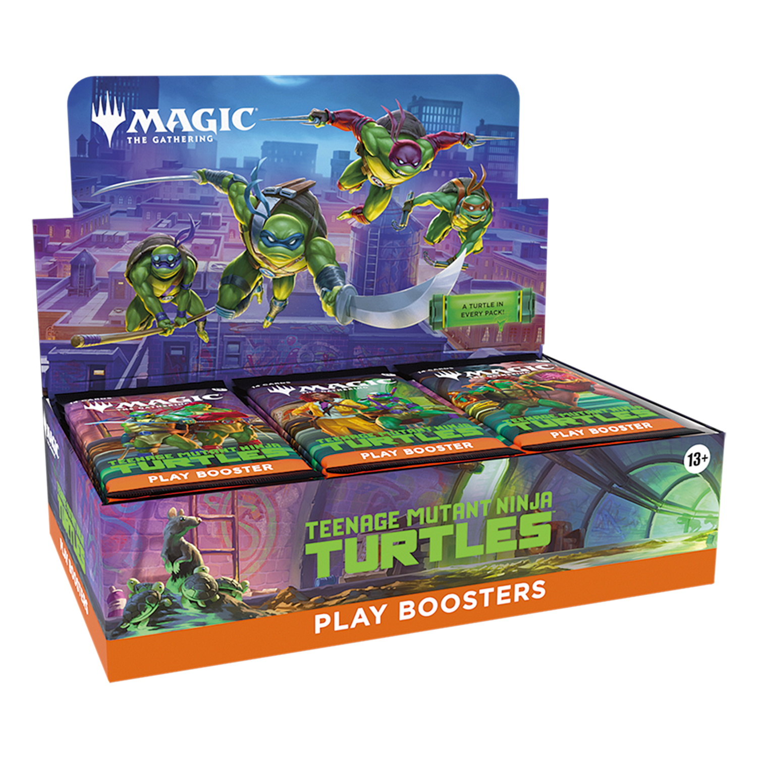 Teenage Mutant Ninja Turtles Play Boosters Display 30 Buste (EN)