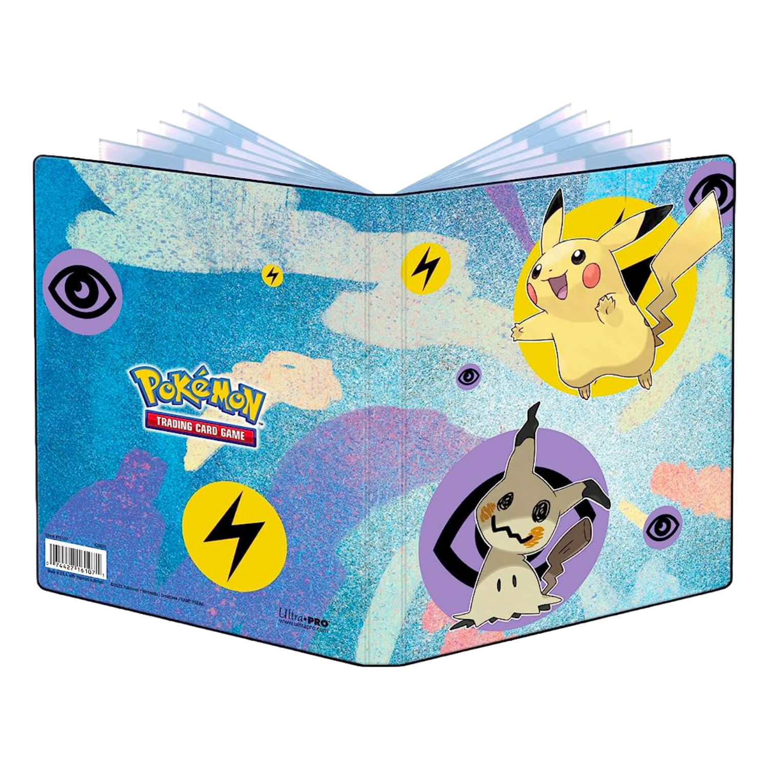 Portfolio 4 Tasche 10 Pagine Pikachu e Mimikyu (EN)