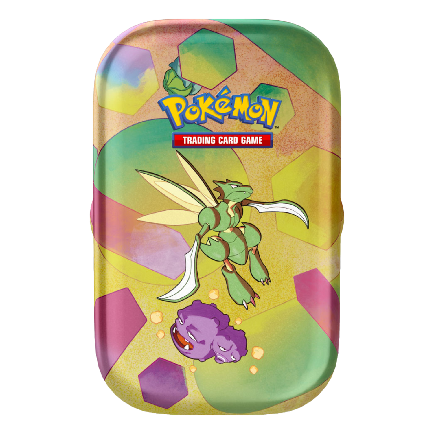 Scarlatto e Violetto 151 MEW Mini Tin da Collezione Scyther e Weezing (IT)