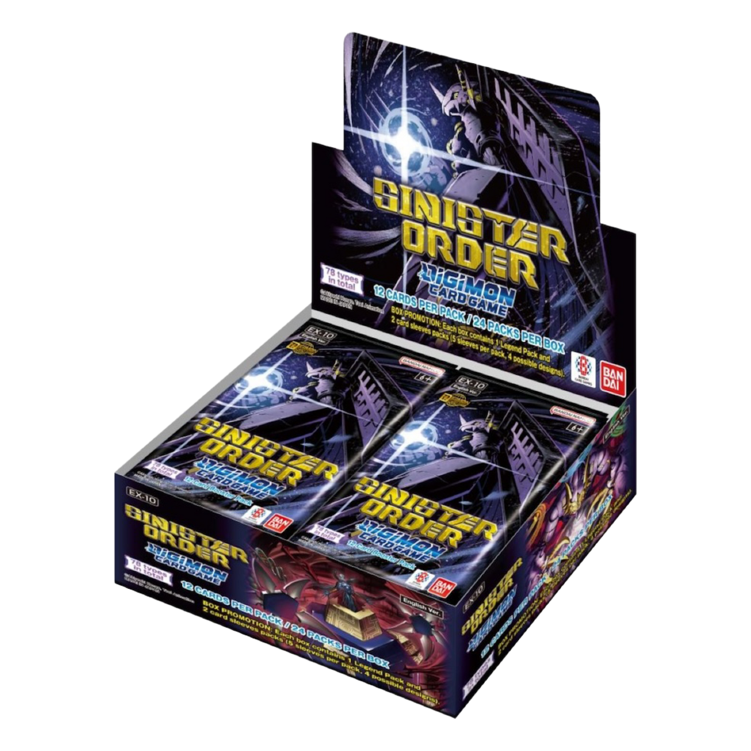 Sinister Order EX-10 Display 24 Buste (EN)