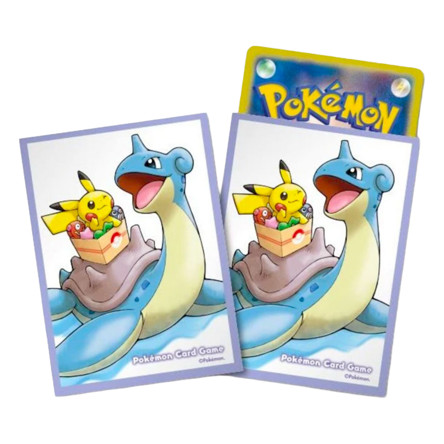 64 Proteggi Carte Standard Pokemon Center 2021 Lapras Pikachu (JP)