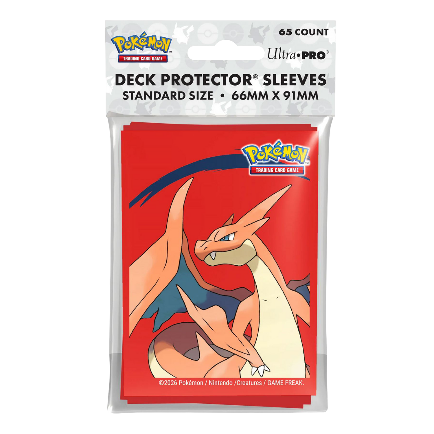 65 Proteggi Carte Standard Mega Charizard Y (EN)