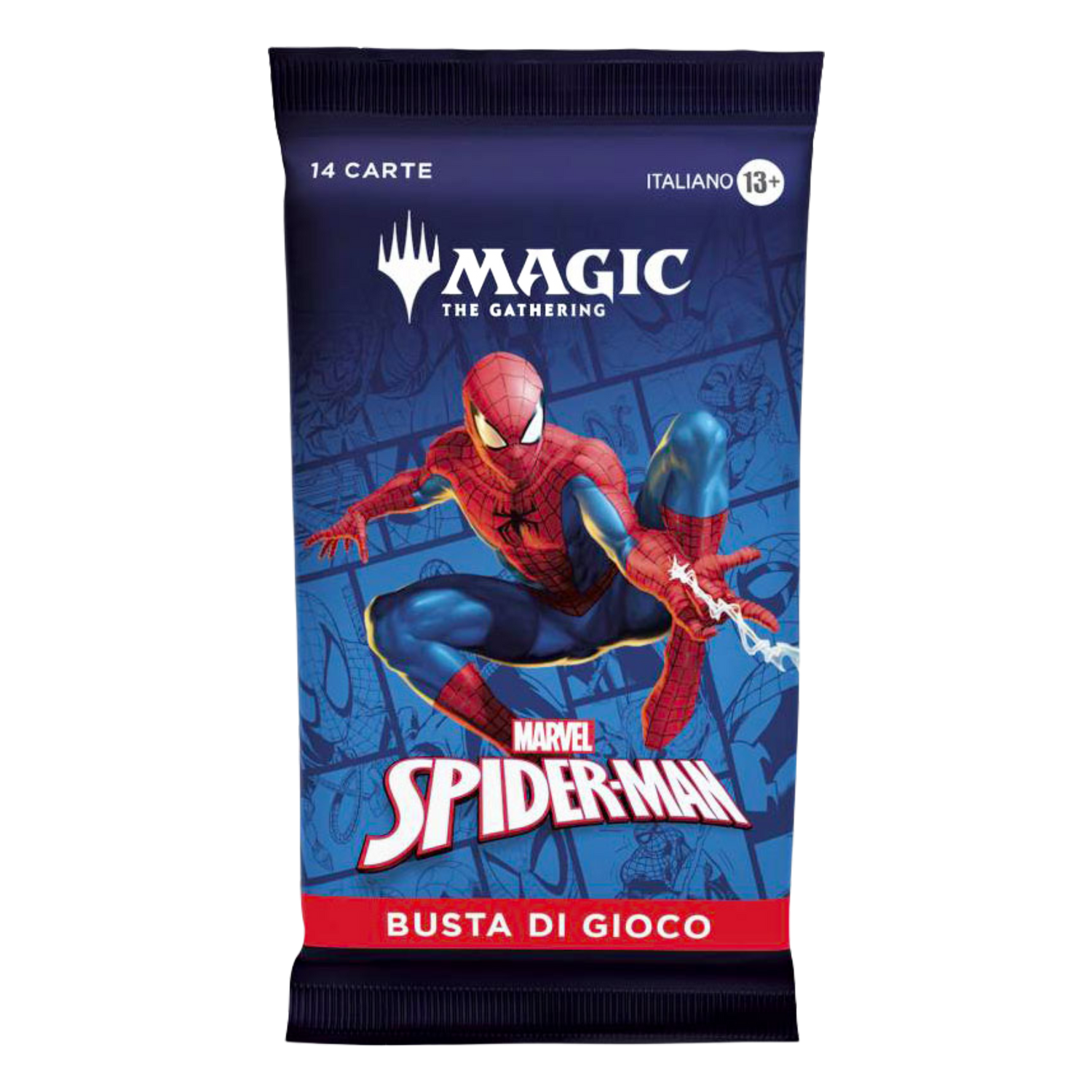 Marvel's Spider-Man Busta Di Gioco Busta 14 Carte (IT)