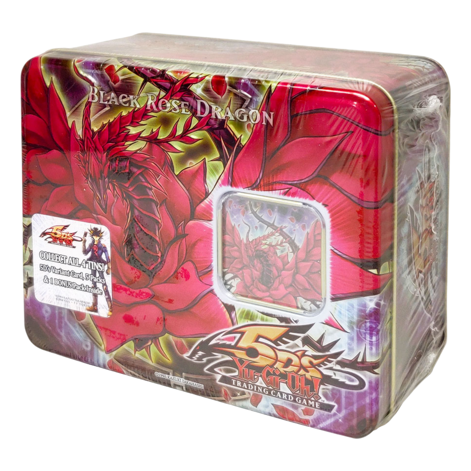 Collectible Tins 2008 CT05 Limited Edition Wave 2 - Artwork Black Rose Dragon - Confezione da 5 Buste, 1 Busta Token Versione 2.0 e 1 Carta Promo (EN)