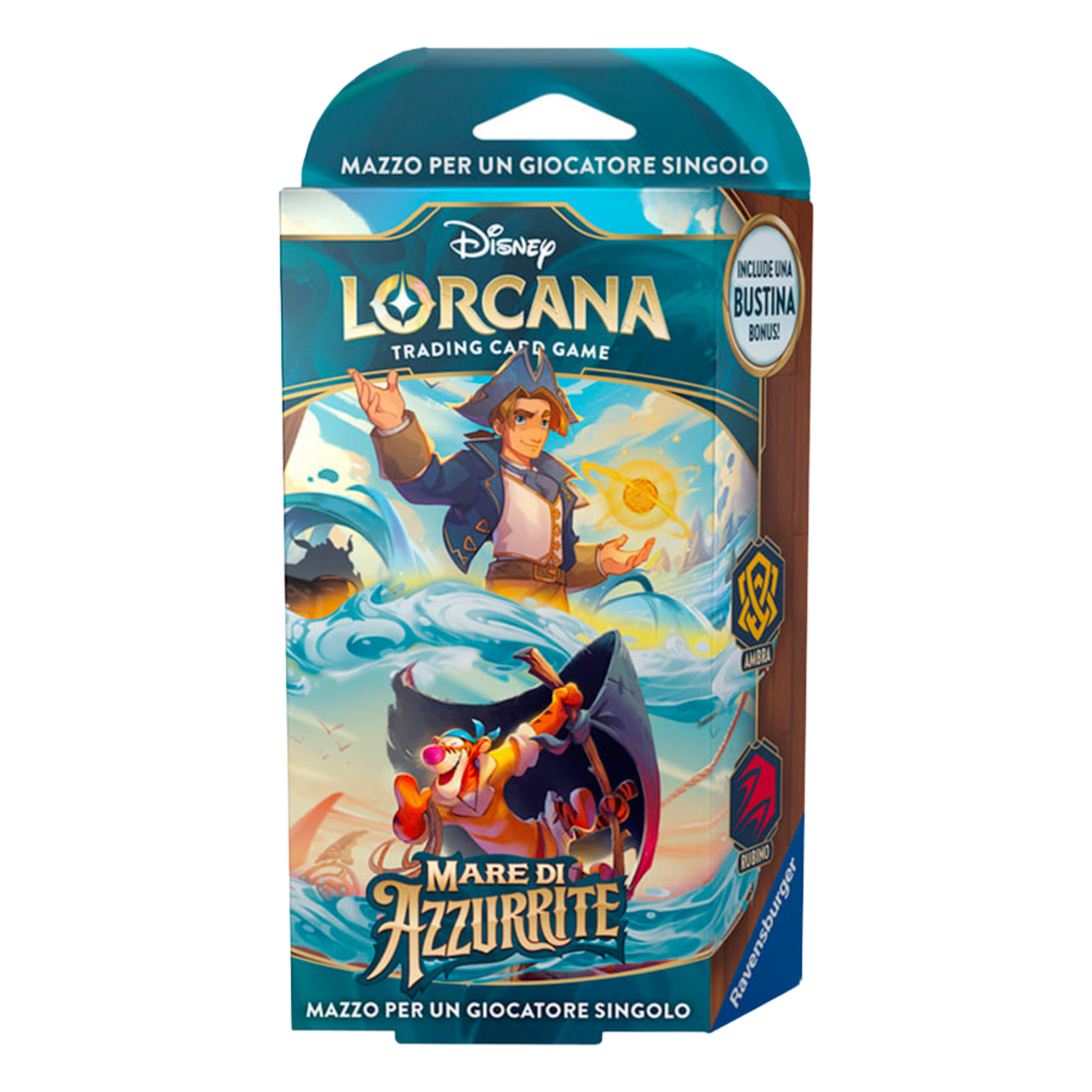 Mare di Azzurrite 6AZS Starter Deck Jim Hawkins & Tigro (Ambra / Rubino) (IT)