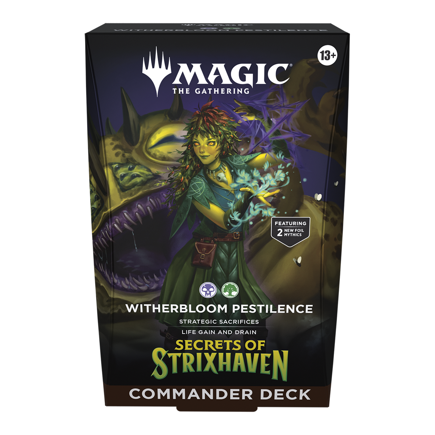 Secrets of Strixhaven Witherbloom Pestilence Commander Deck (EN)