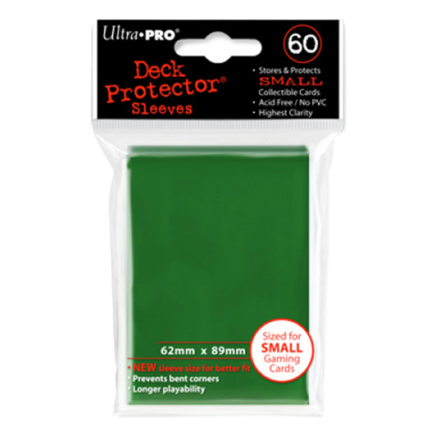 60 Proteggi Carte Mini Verde (EN)