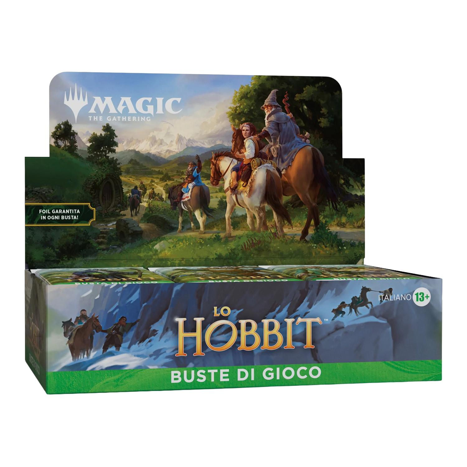 Lo Hobbit Buste di Gioco Display 30 Buste (IT)