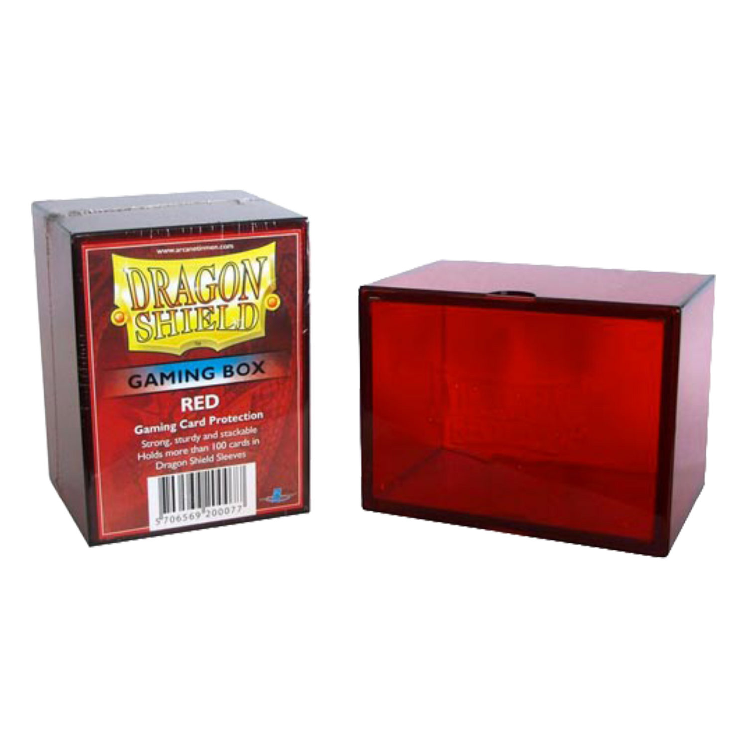 Porta Mazzo a Incastro per 100 Carte - Red (EN)