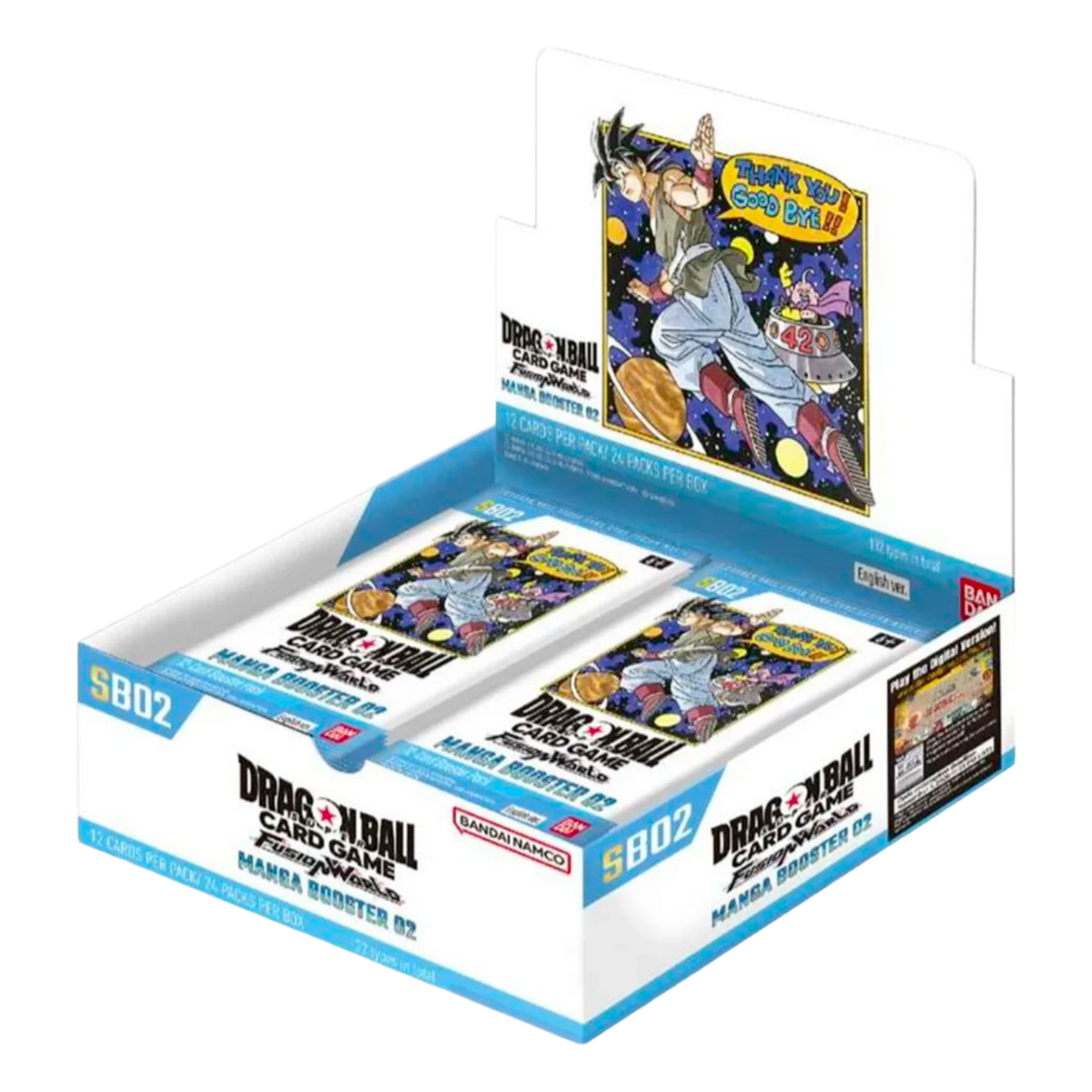 Manga Booster 02 SB02 Display 24 Buste (EN)