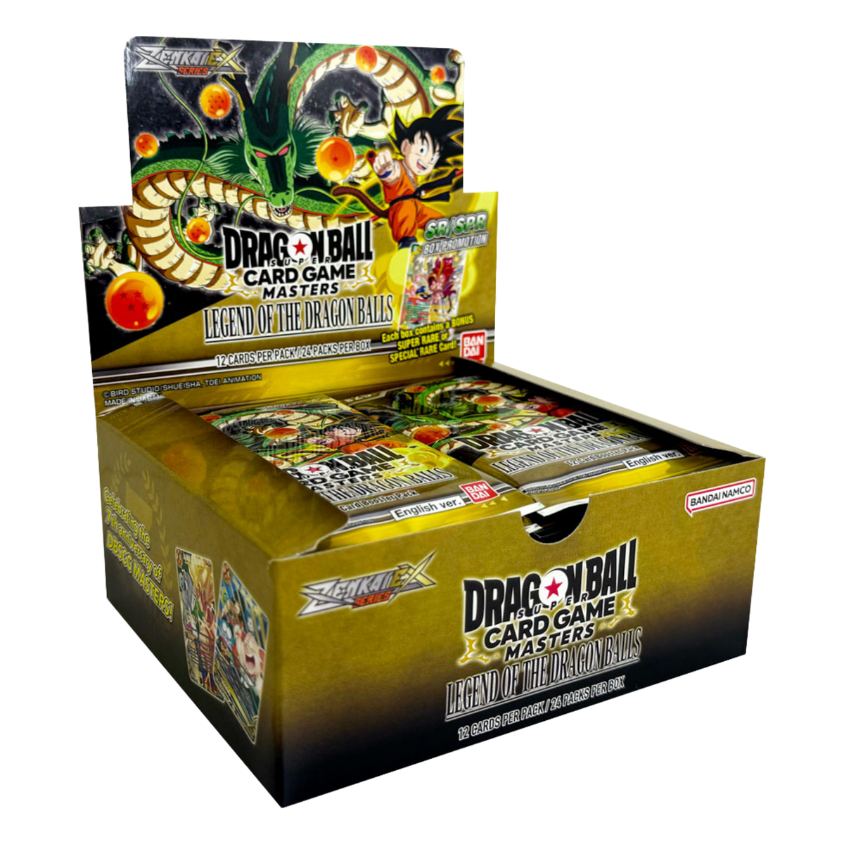 Zenkai Series Legend of the Dragon Balls B25 Display 24 Buste (EN)