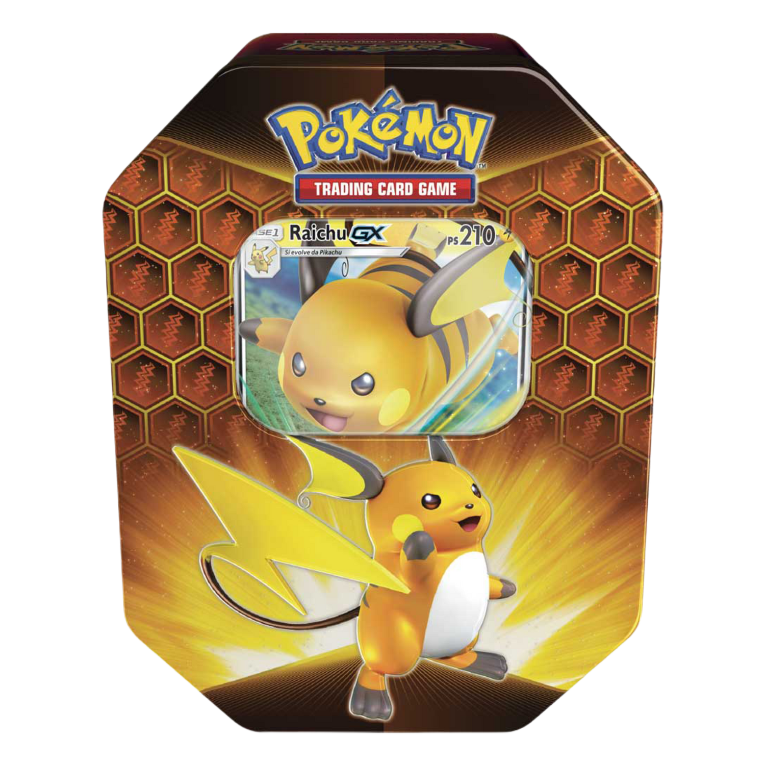 Sole e Luna Destino Sfuggente FLI Tin da Collezione Raichu GX (IT)