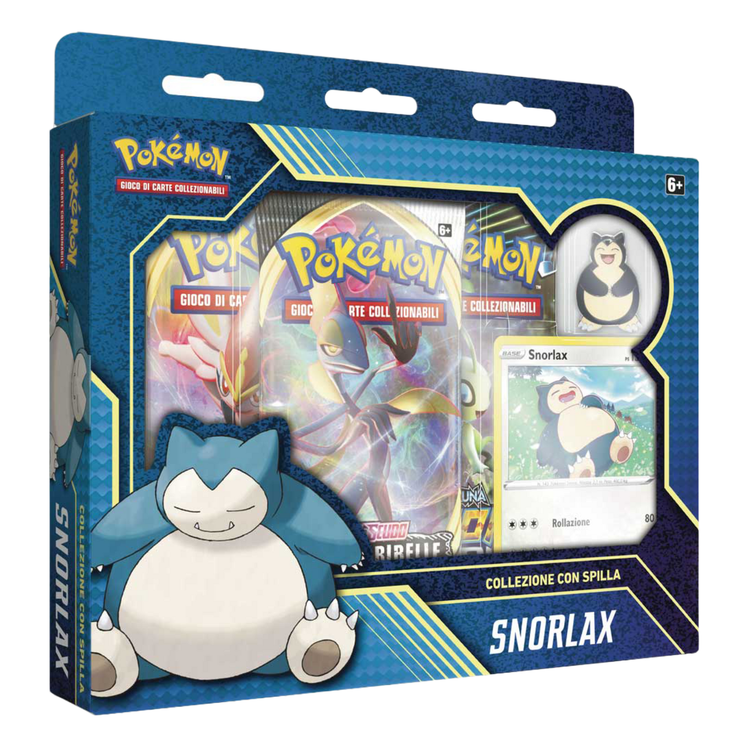 Collezione con Spilla Snorlax (IT)