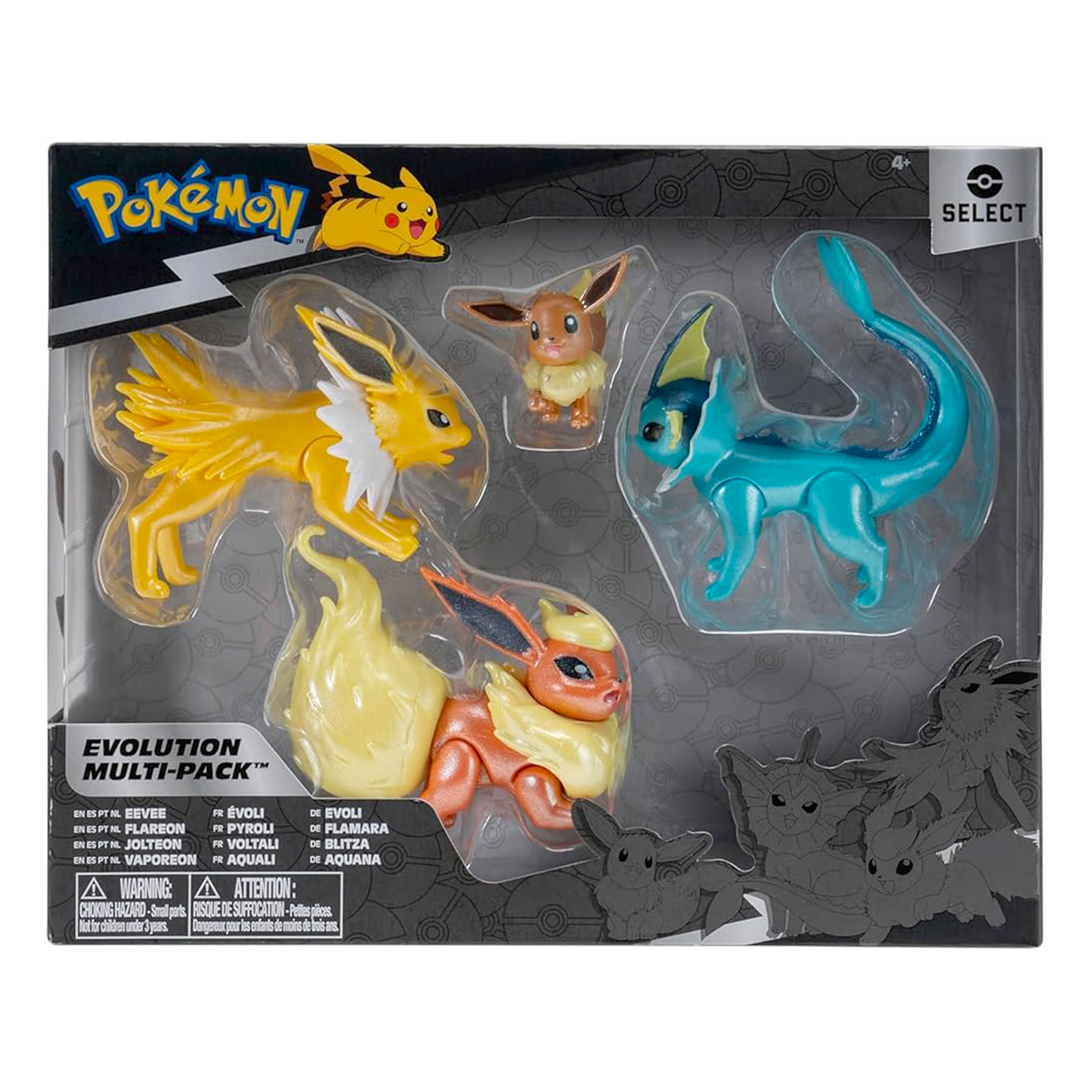Evolution Multi Pack Eevee, Flareon, Jolteon e Vaporeon (IT)