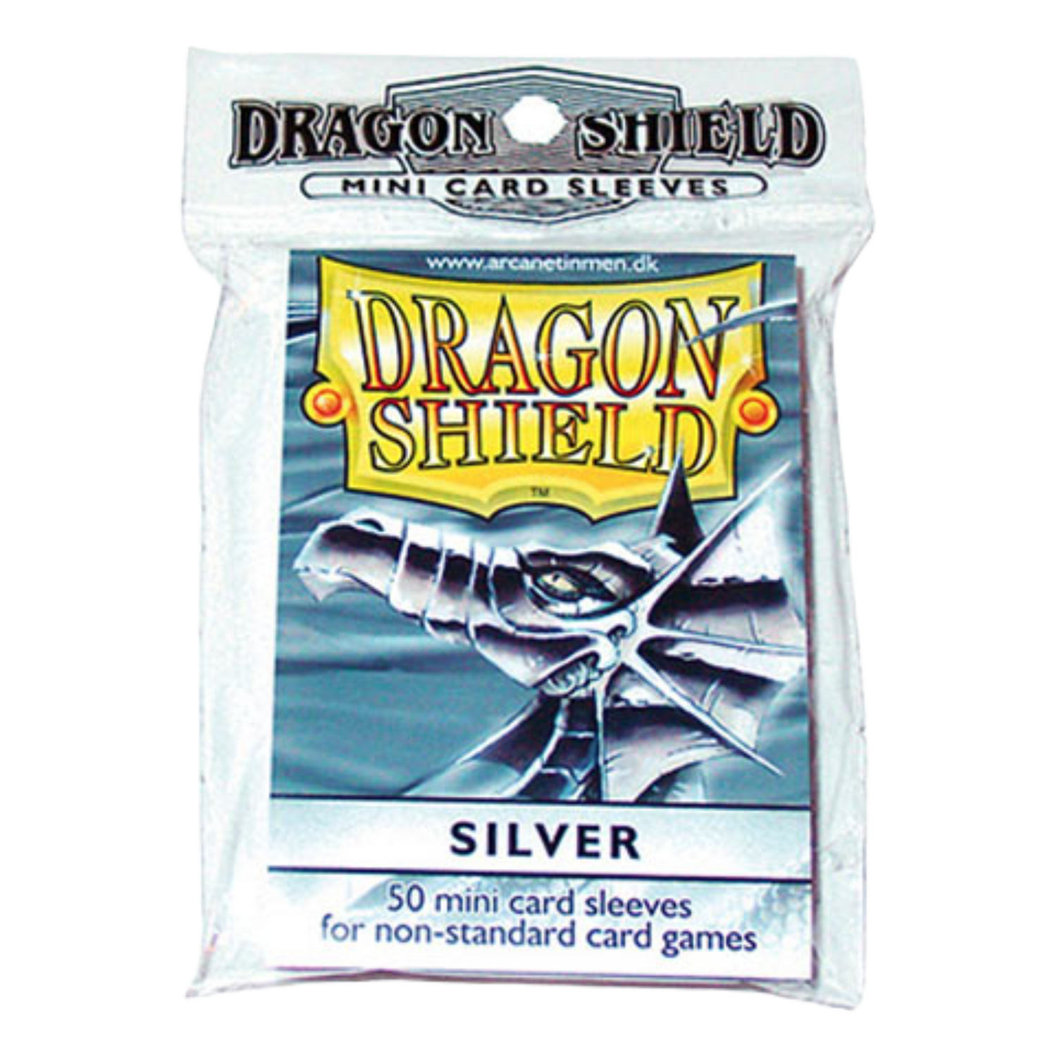 50 Proteggi Carte Mini Silver (EN)