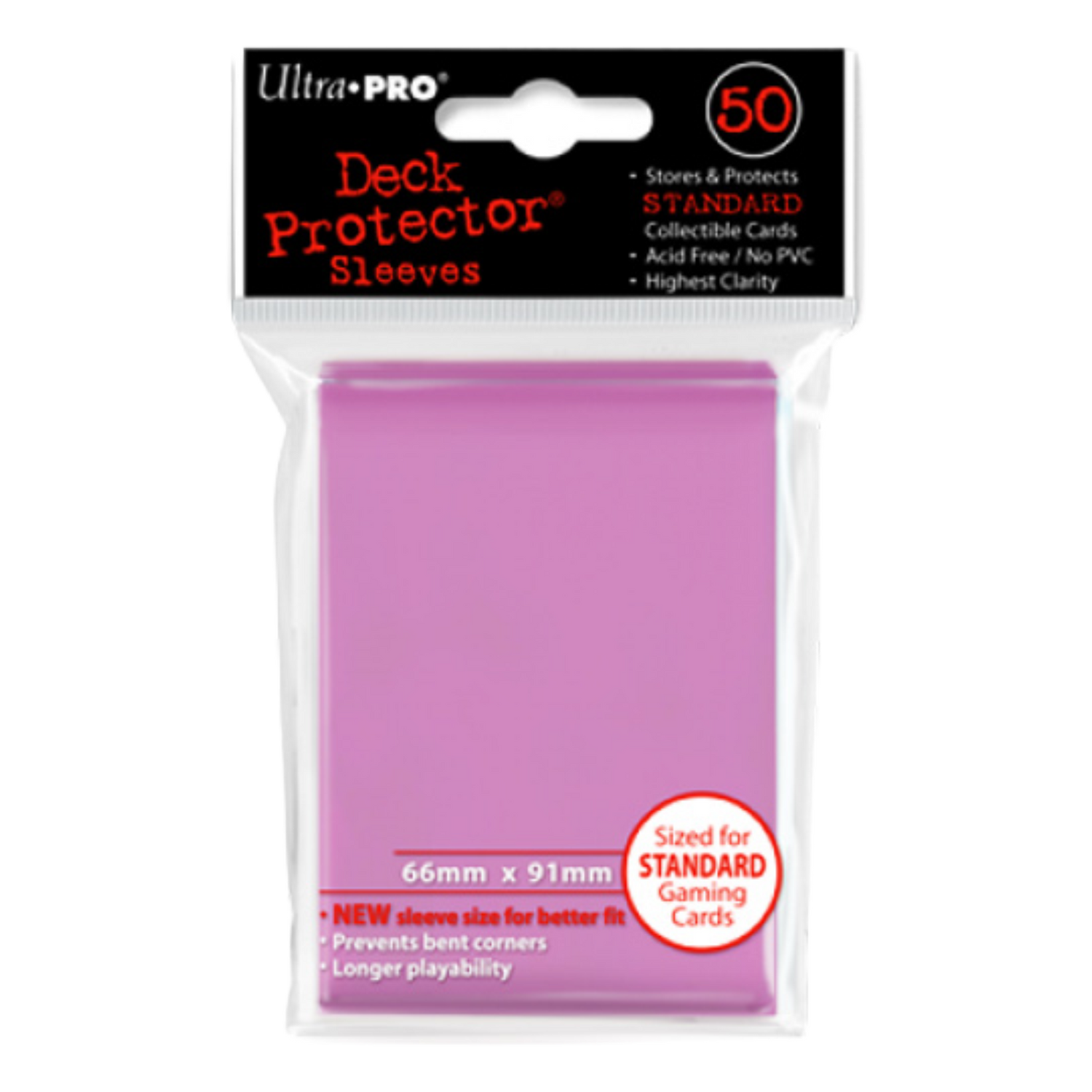 50 Proteggi Carte Standard Pink (EN)