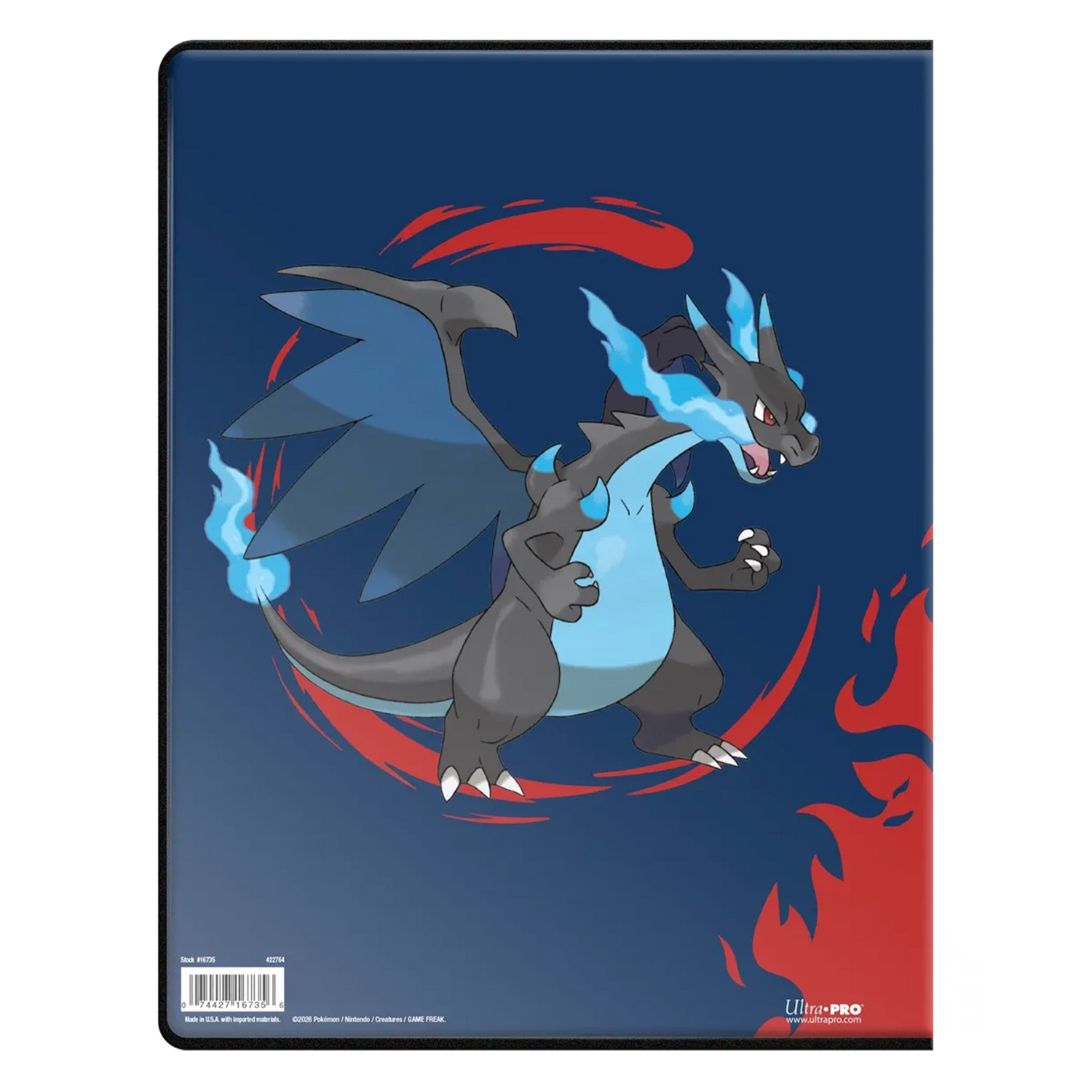 Portfolio 9 Tasche Mega Charizard X e Y (EN)