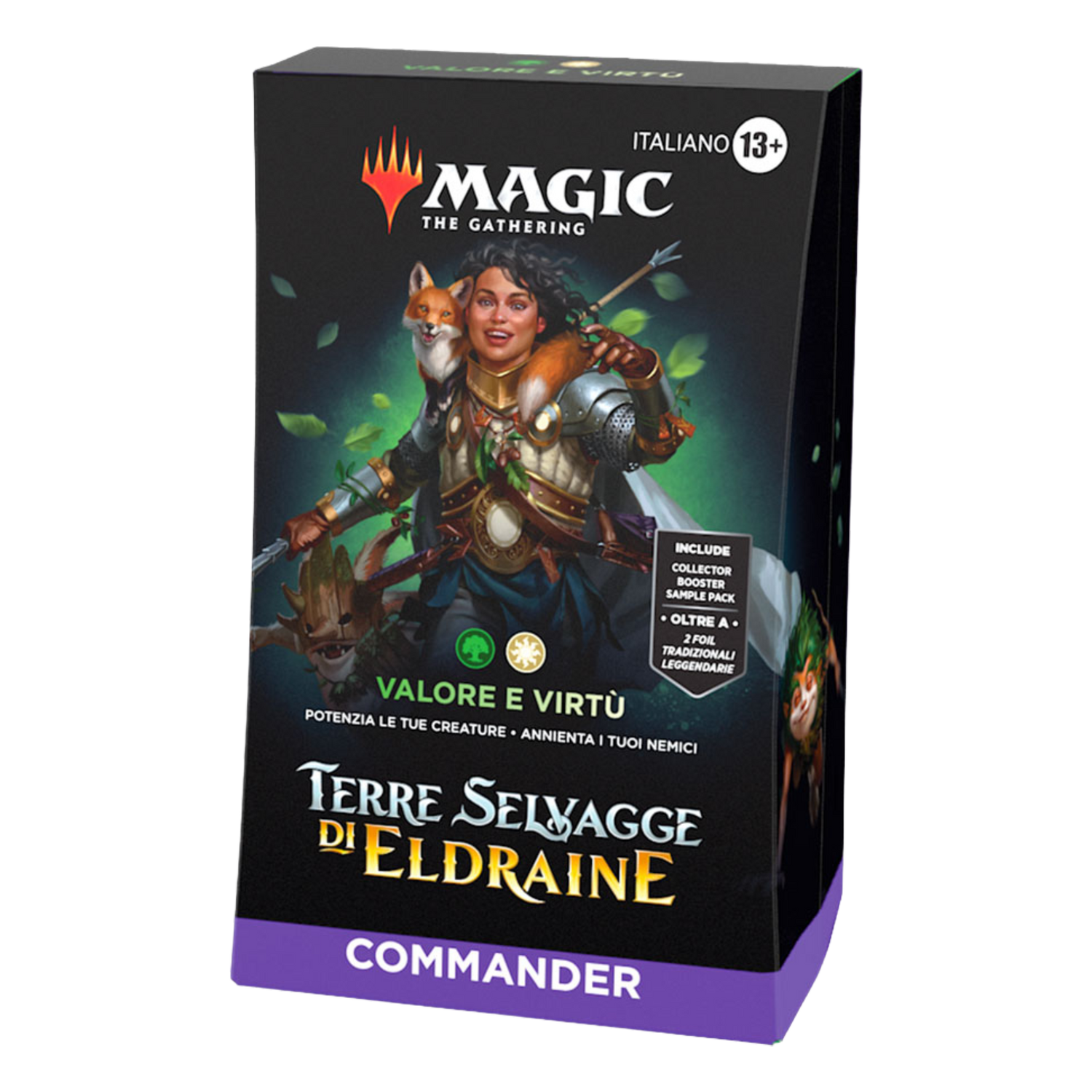Terre Selvagge di Eldraine Commander Deck Valore e Virtu' (IT)