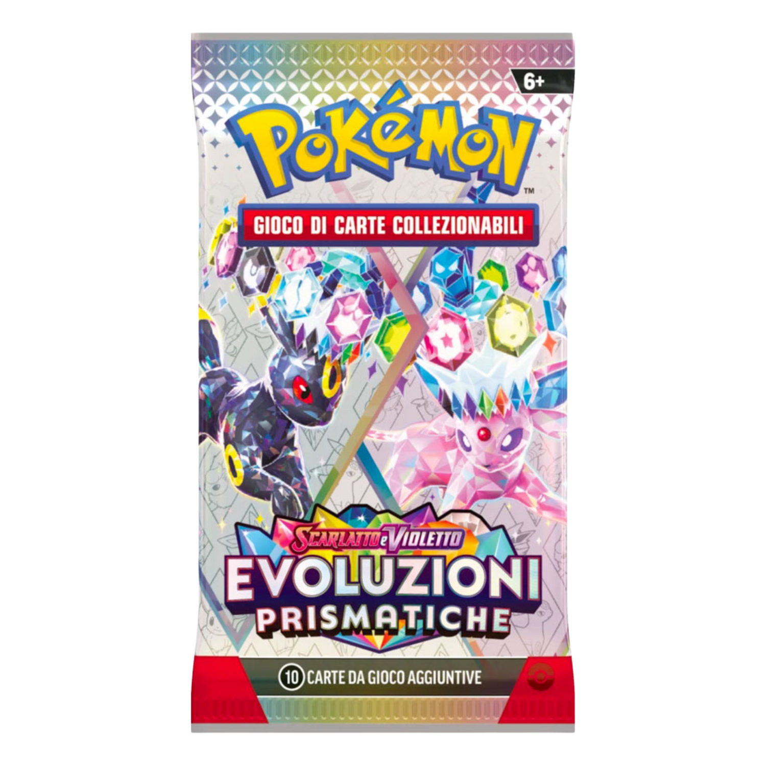 Scarlatto e Violetto Evoluzioni Prismatiche PRE Busta 10 Carte (IT)