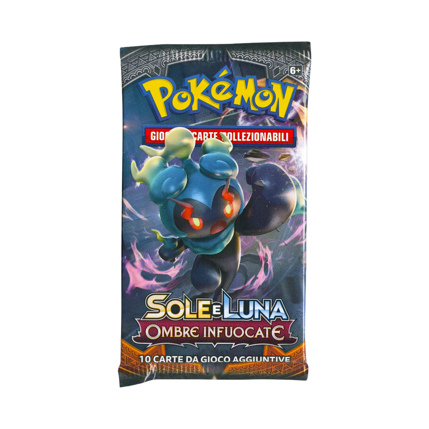 Sole e Luna Ombre Infuocate BUS Artwork Zenit Marshadow Busta 10 Carte (IT)