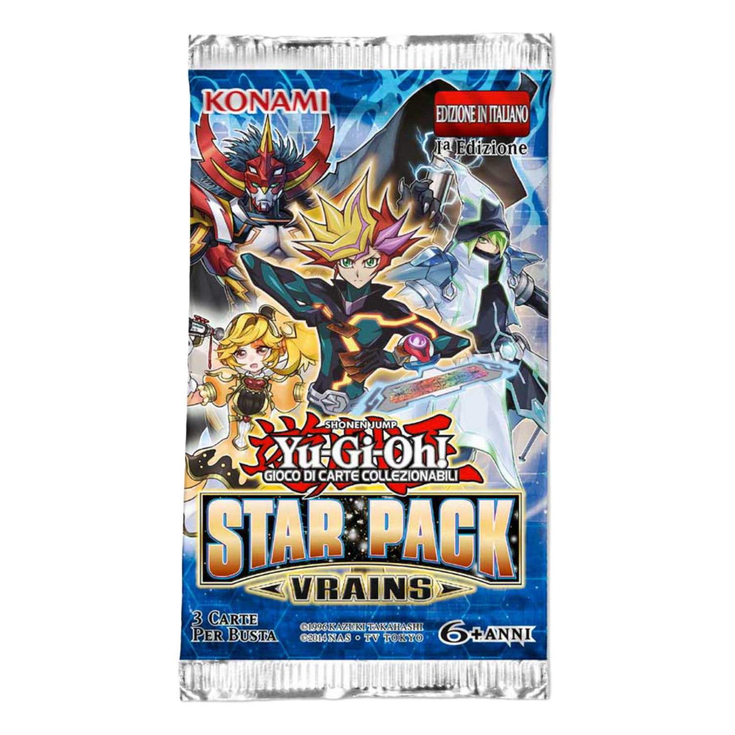 Star Pack VRAINS SP18 1a Edizione Busta 3 Carte (IT)