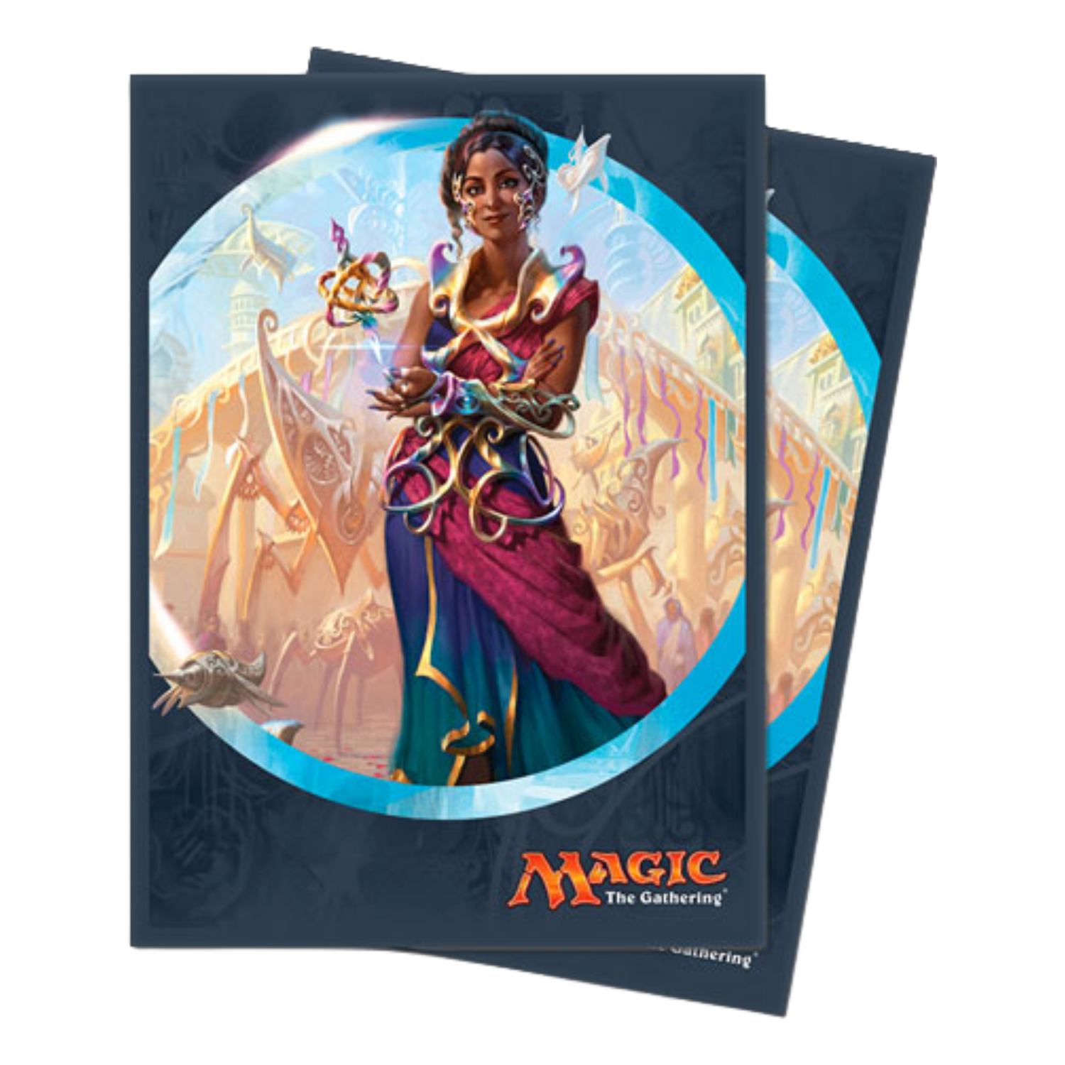 80 Proteggi Carte Standard Kaladesh Saheeli Rai (EN)
