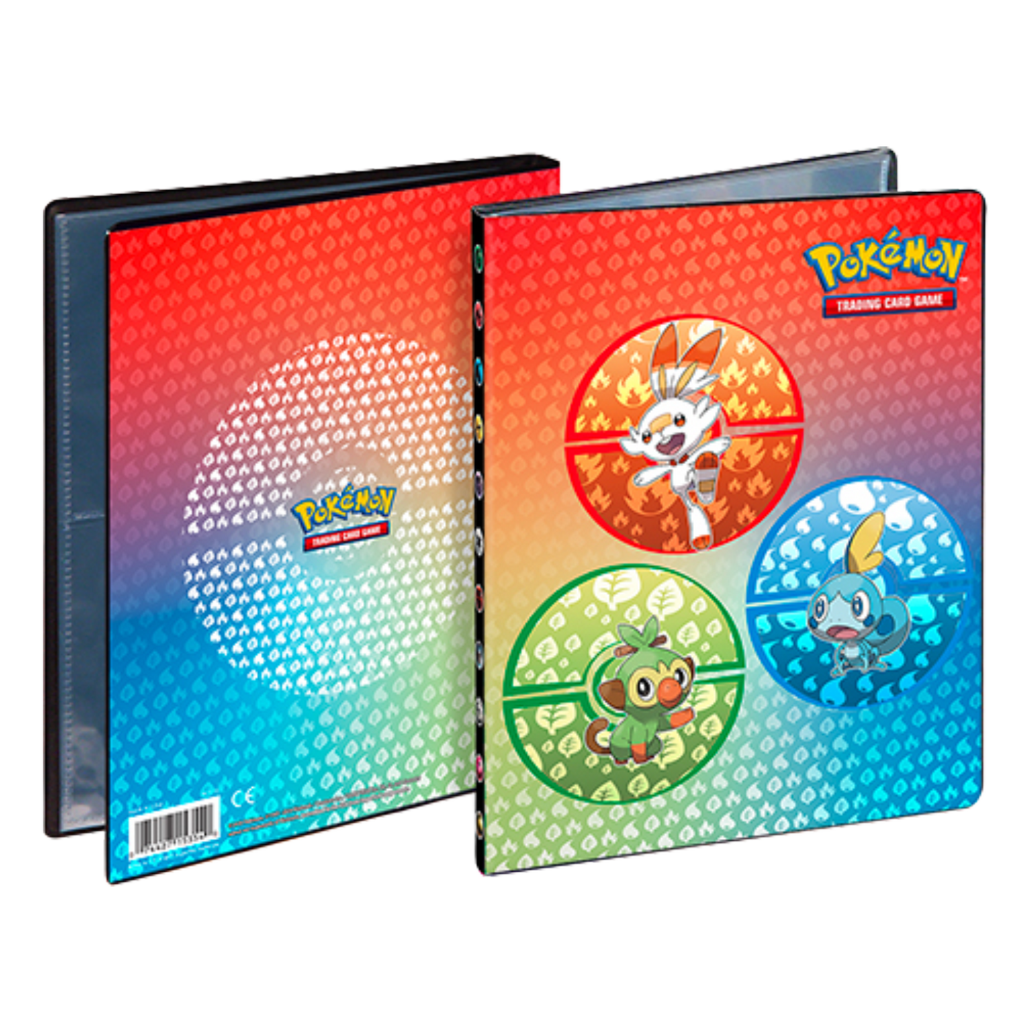 Portfolio 4 Tasche 10 Pagine Sword And Shield Galar Starters (EN)