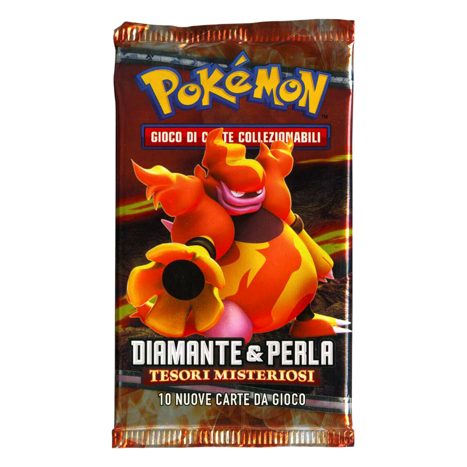 Diamante & Perla Tesori Misteriosi MT Artwork Magmortar Busta 10 Carte (IT)