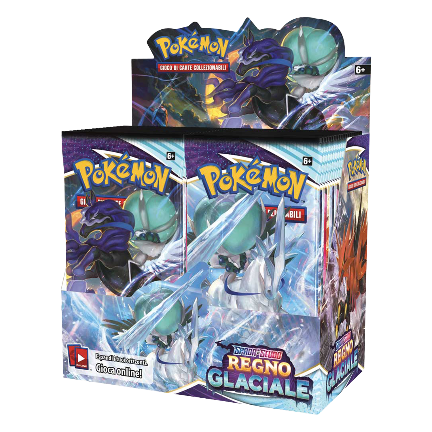 Spada e Scudo Regno Glaciale CRE Display 36 Buste (IT)