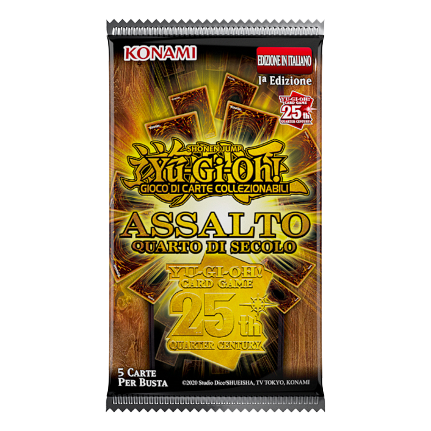 Assalto Quarto di Secolo RA04 1a Edizione Busta 5 Carte (IT)