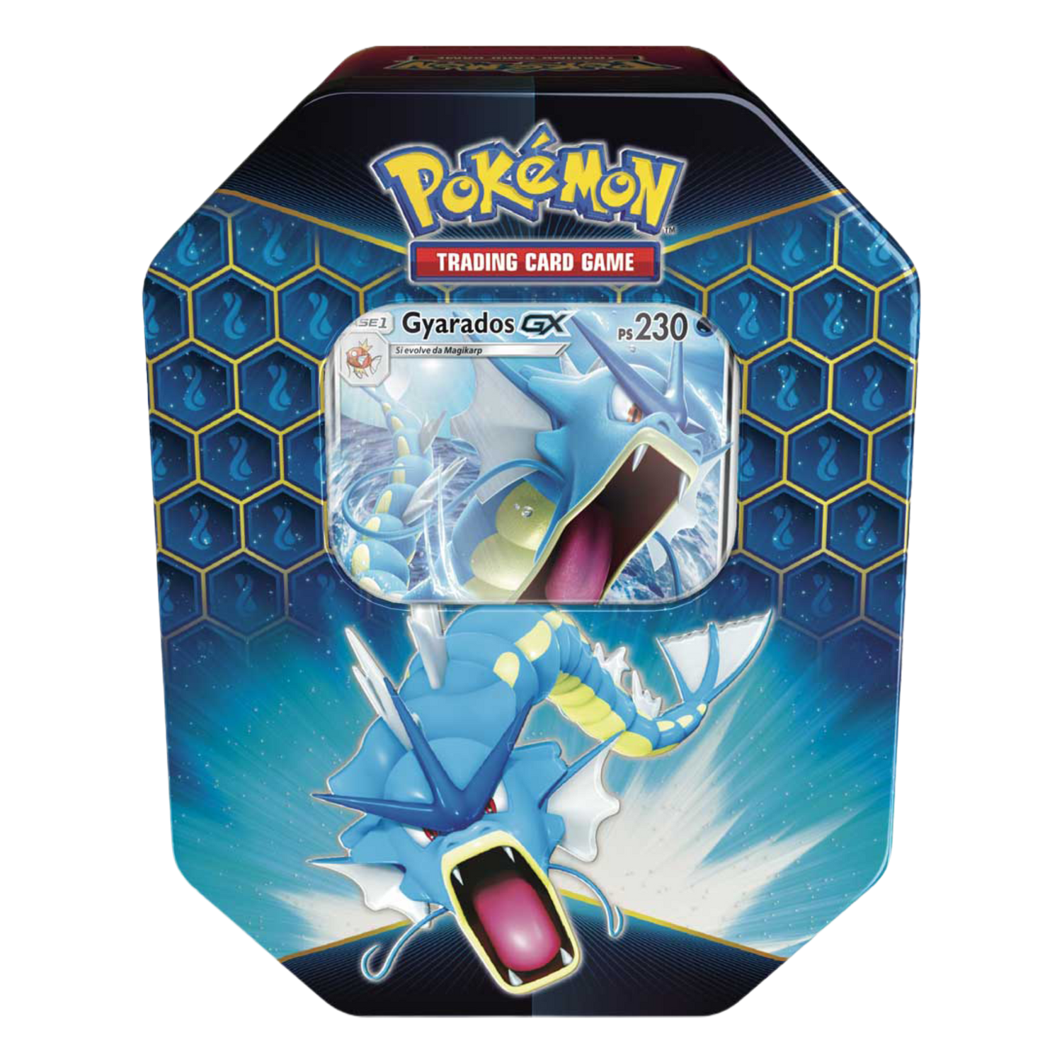 Sole e Luna Destino Sfuggente FLI Tin da Collezione Gyarados GX (IT)