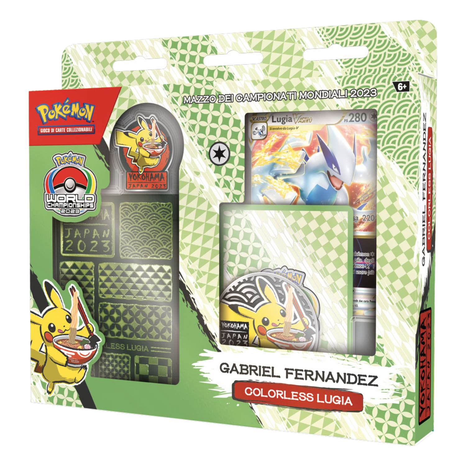 Campionati Mondiali Yokohama Japan 2023 Mazzo Gabriel Fernandez Colorless Lugia (IT)