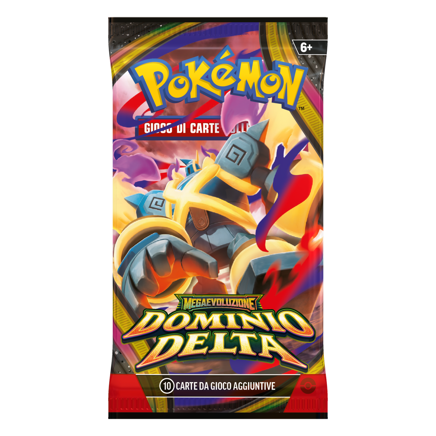 Megaevoluzione Dominio Delta Artwork Mega Golurk Busta 10 Carte (IT)