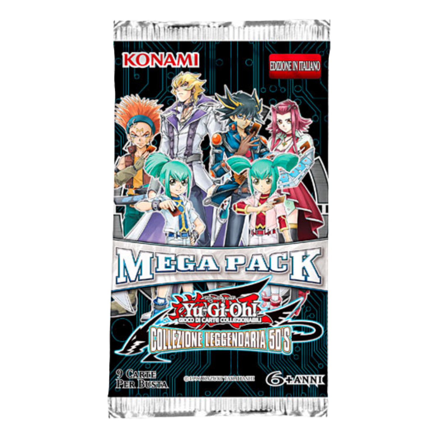 Collezione Leggendaria 5D's Mega-Pack LC5D 1a Edizione Busta 9 Carte (IT)