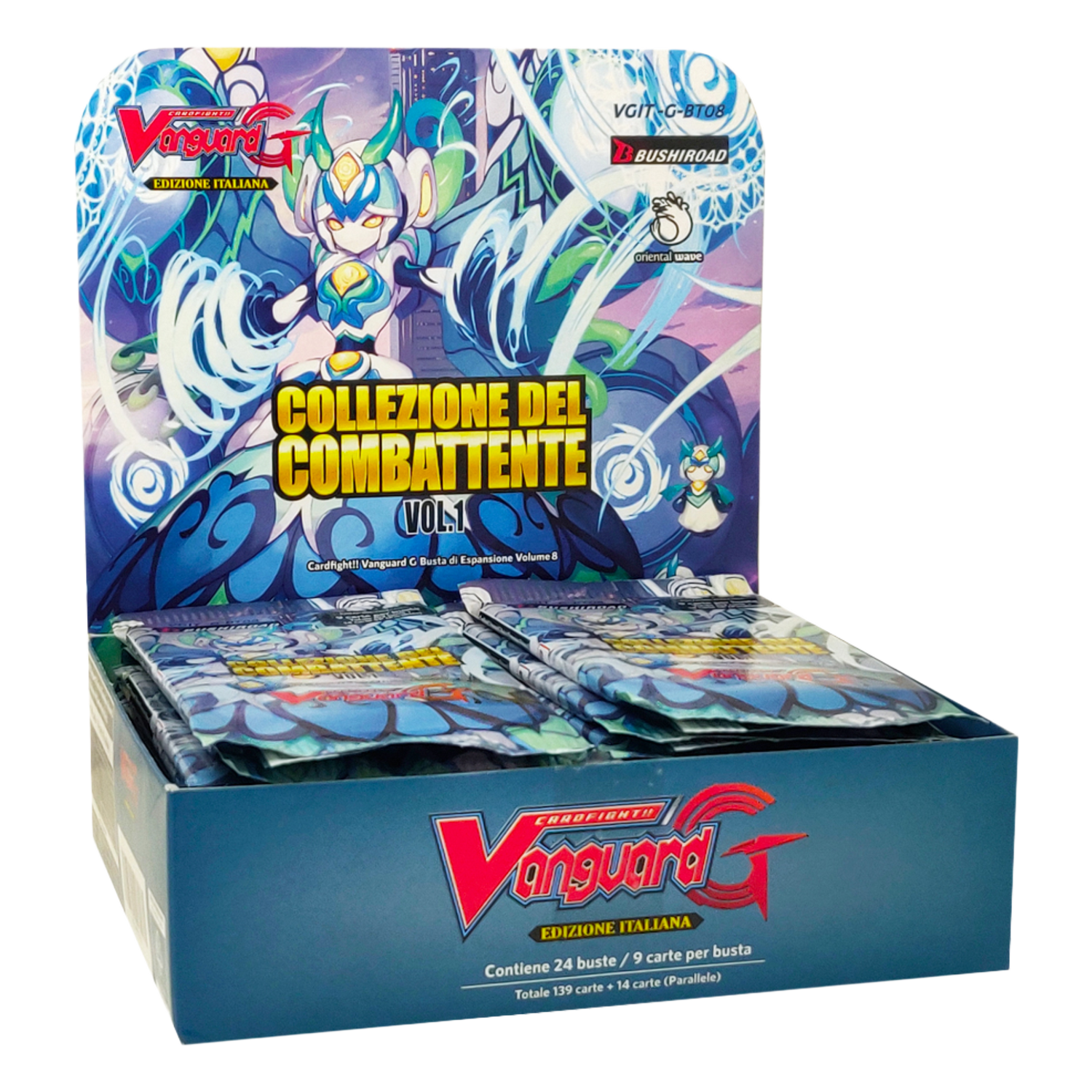 Collezione del Combattente Vol. 1 G-BT08 Display 24 Buste (IT)
