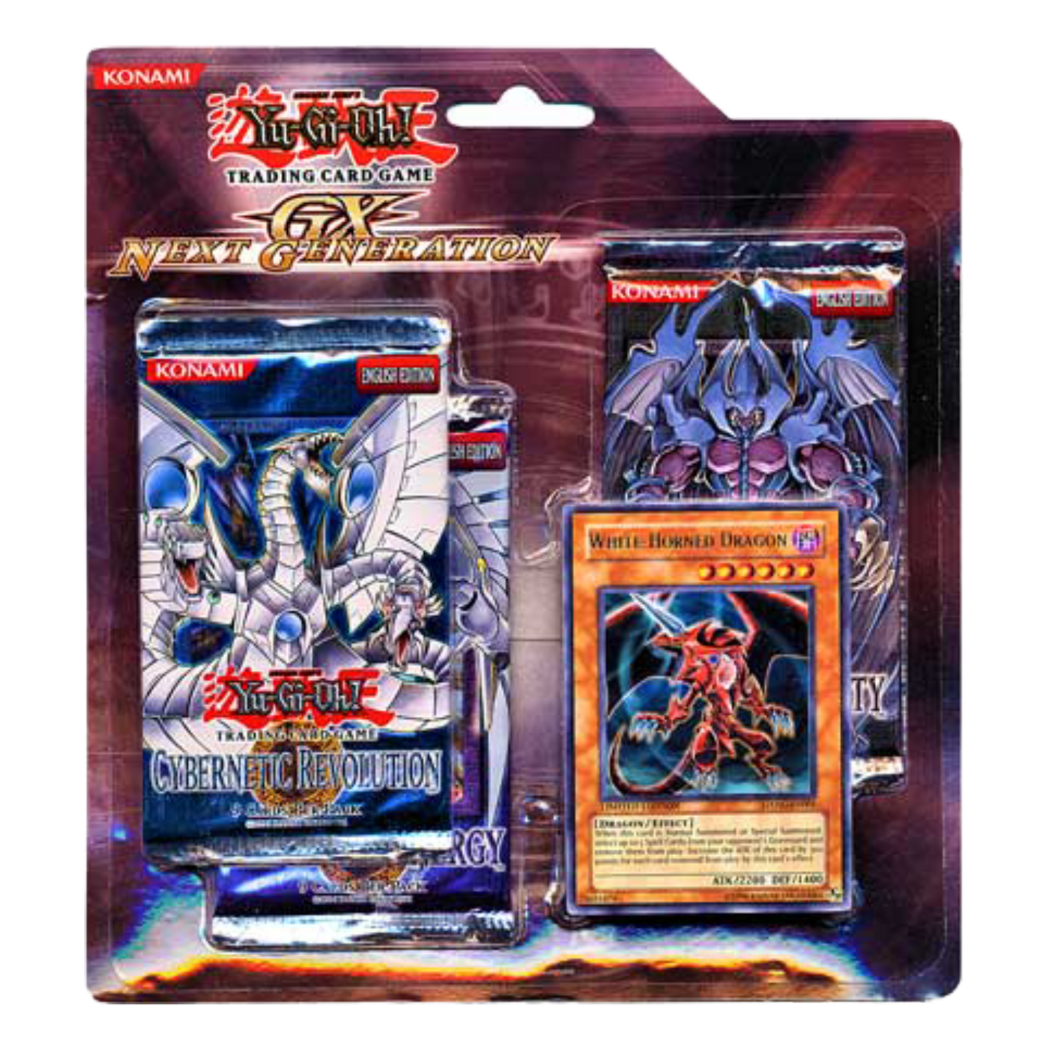 GX Next Generation GXNG Limited Edition Confezione da 3 Buste e 1 Carta Promo (EN)