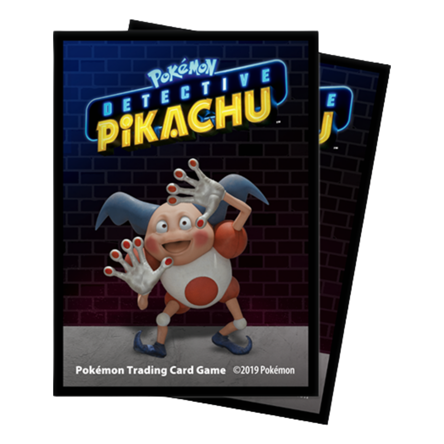 65 Proteggi Carte Standard Detective Pikachu - Mr. Mime (EN)