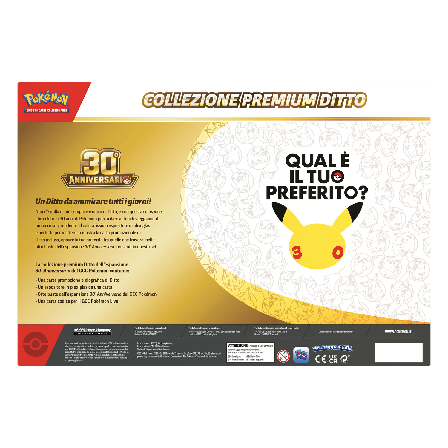 30esimo Anniversario Collezione Premium Ditto (IT)
