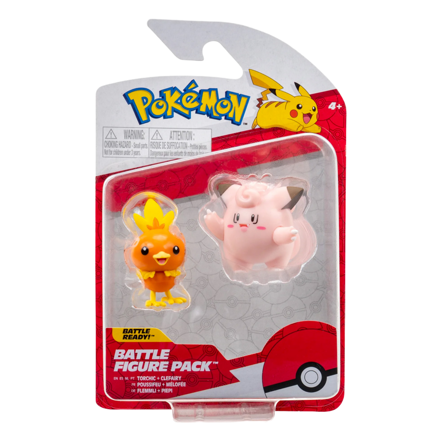 Battle Figure Pack Torchic & Clefairy (IT)