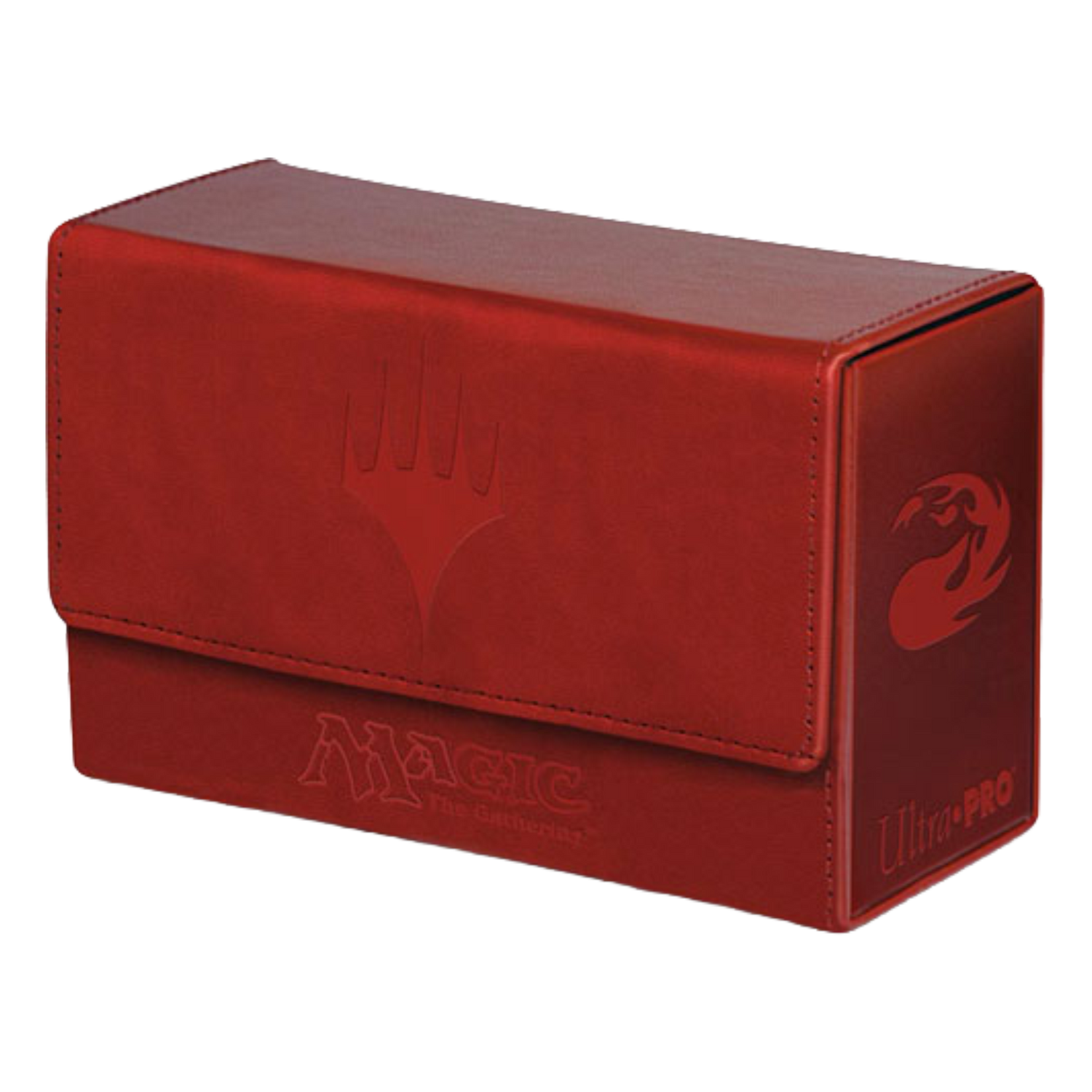 Porta Mazzo Orizzontale Dual Flip Box Mana Red (EN)