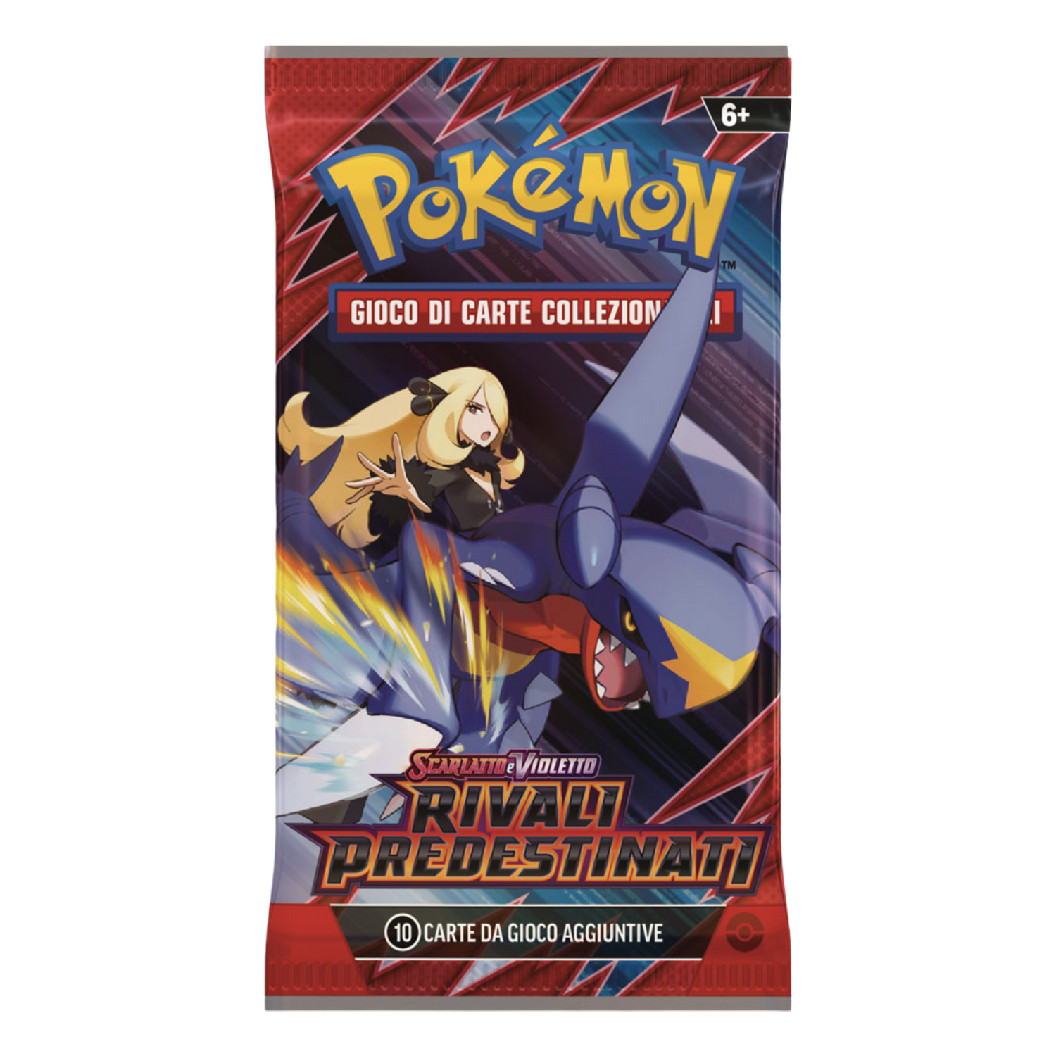Scarlatto e Violetto Rivali Predestinati DRI Artwork Garchomp e Camilla Busta 10 Carte (IT)