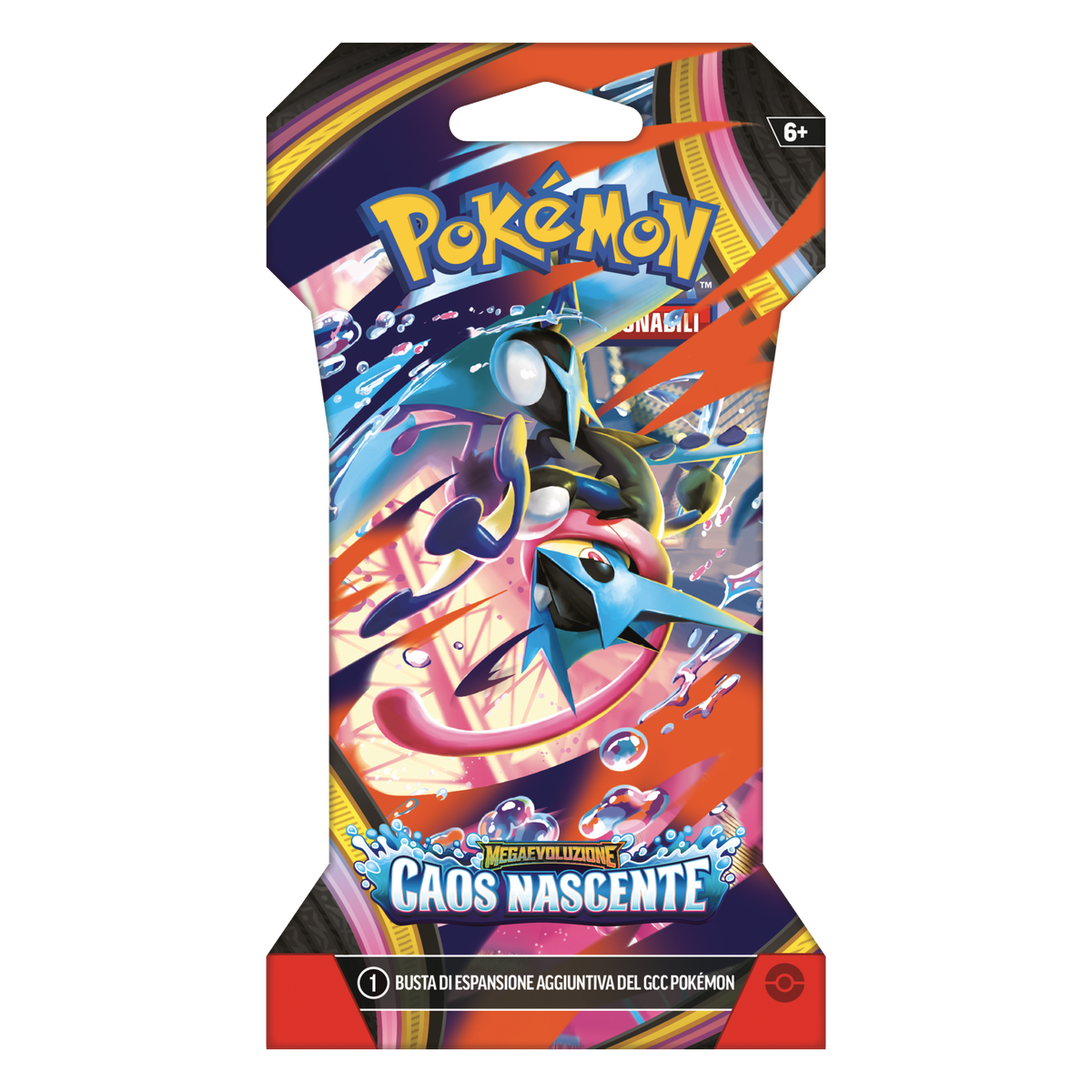 Megaevoluzione Caos Nascente CRI Busta 10 Carte in Paper Sleeve (IT)