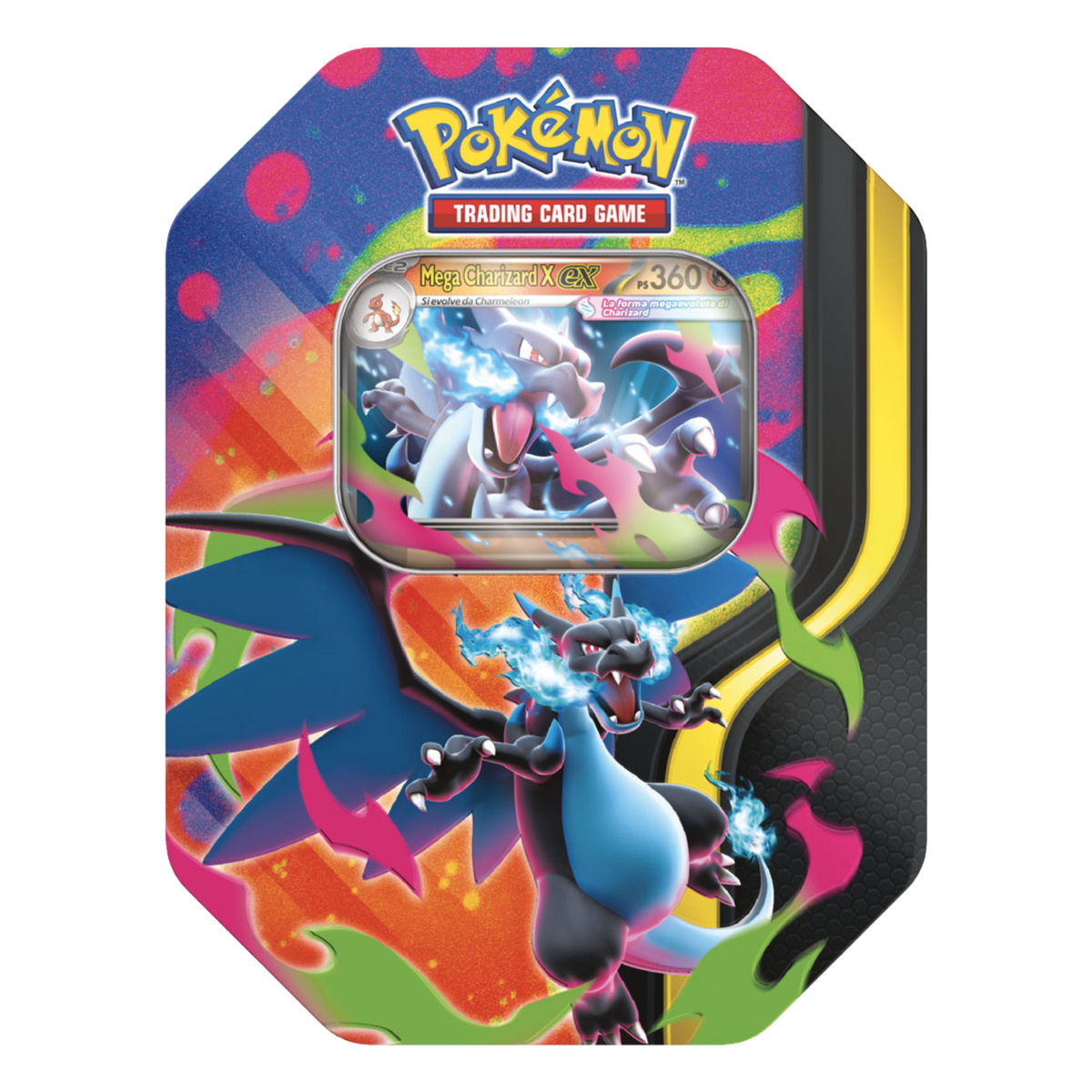 Tin da Collezione Febbraio 2026 Mega Charizard X ex (IT)