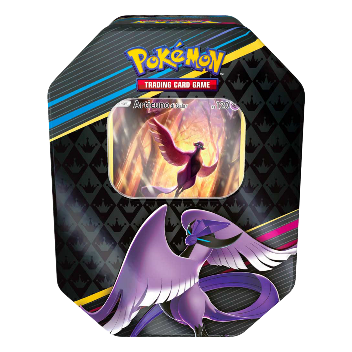 Spada e Scudo Zenit Regale CRZ Tin da Collezione Articuno di Galar (IT)