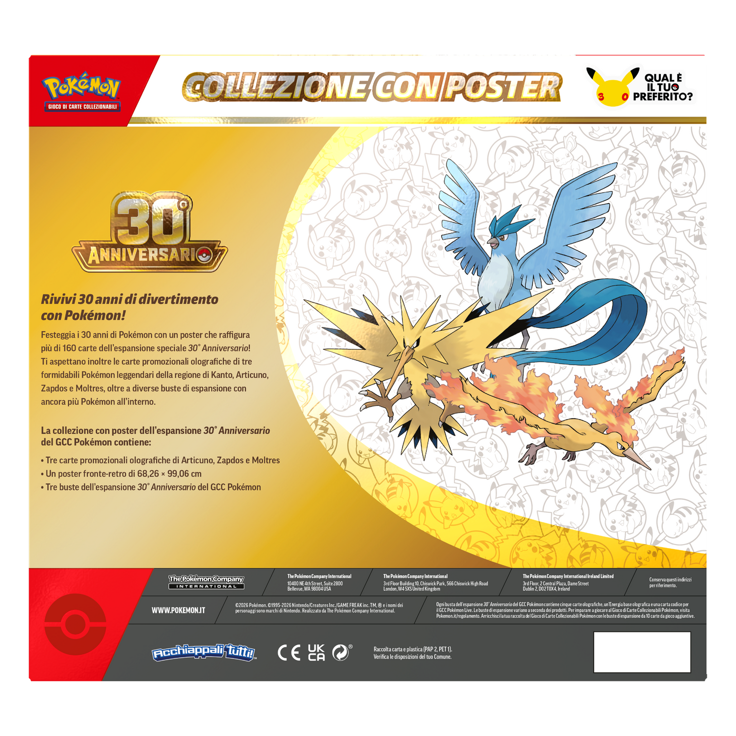 30esimo Anniversario Collezione con Poster (IT)